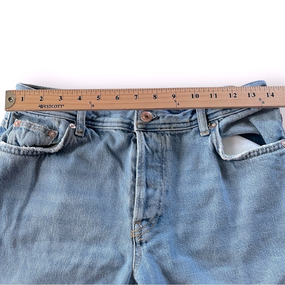 Free People x We The Free Maggie Straight Jean in Faded Blue Size 26 - Picture 8 of 12